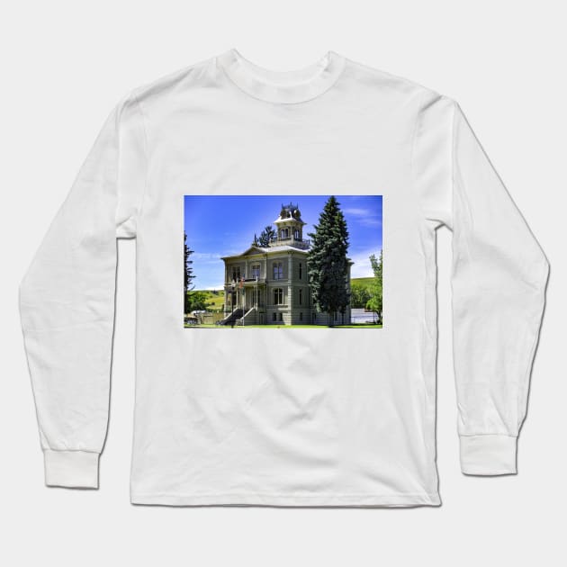 The Columbia County Washington Courthouse Long Sleeve T-Shirt by mtbearded1